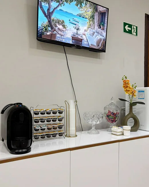 Estrutura da clínica